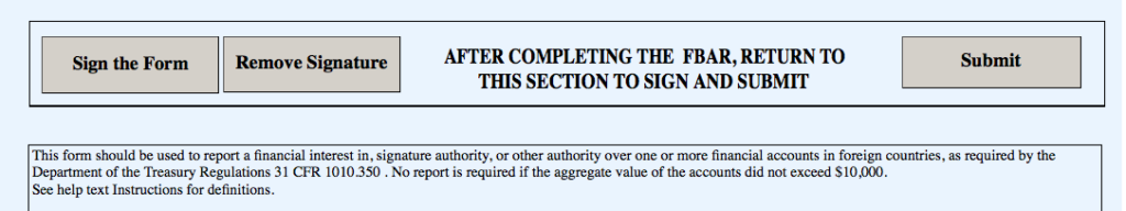 "Sign and submit"