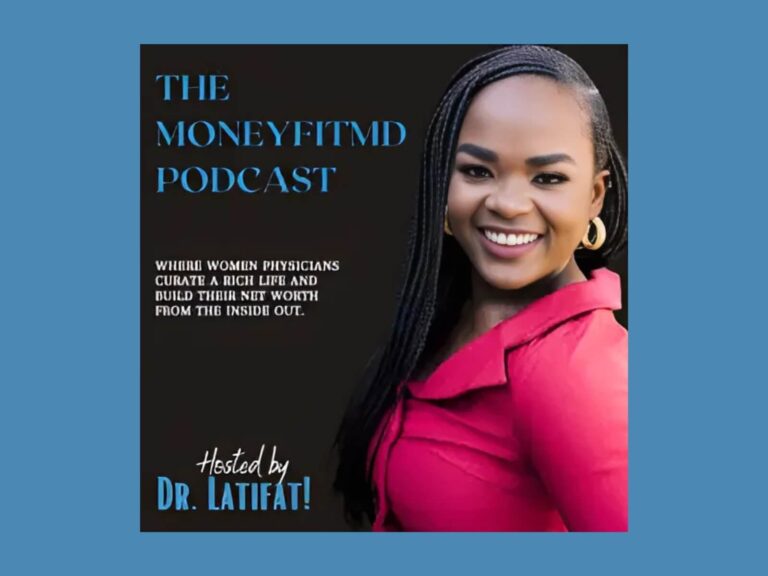 Dr Latifat Akintade on MoneyFit MD podcast